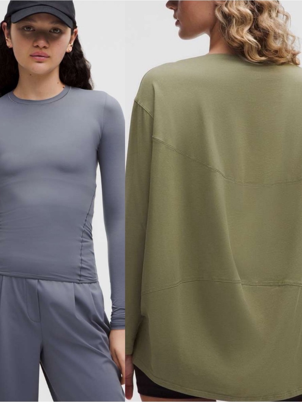 Lululemon Bundle Back in Action Shirt Size 8 and Wundermost Shirt Size M